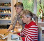 Tuntud inimene raamatukogus / Известный человек в библиотеке